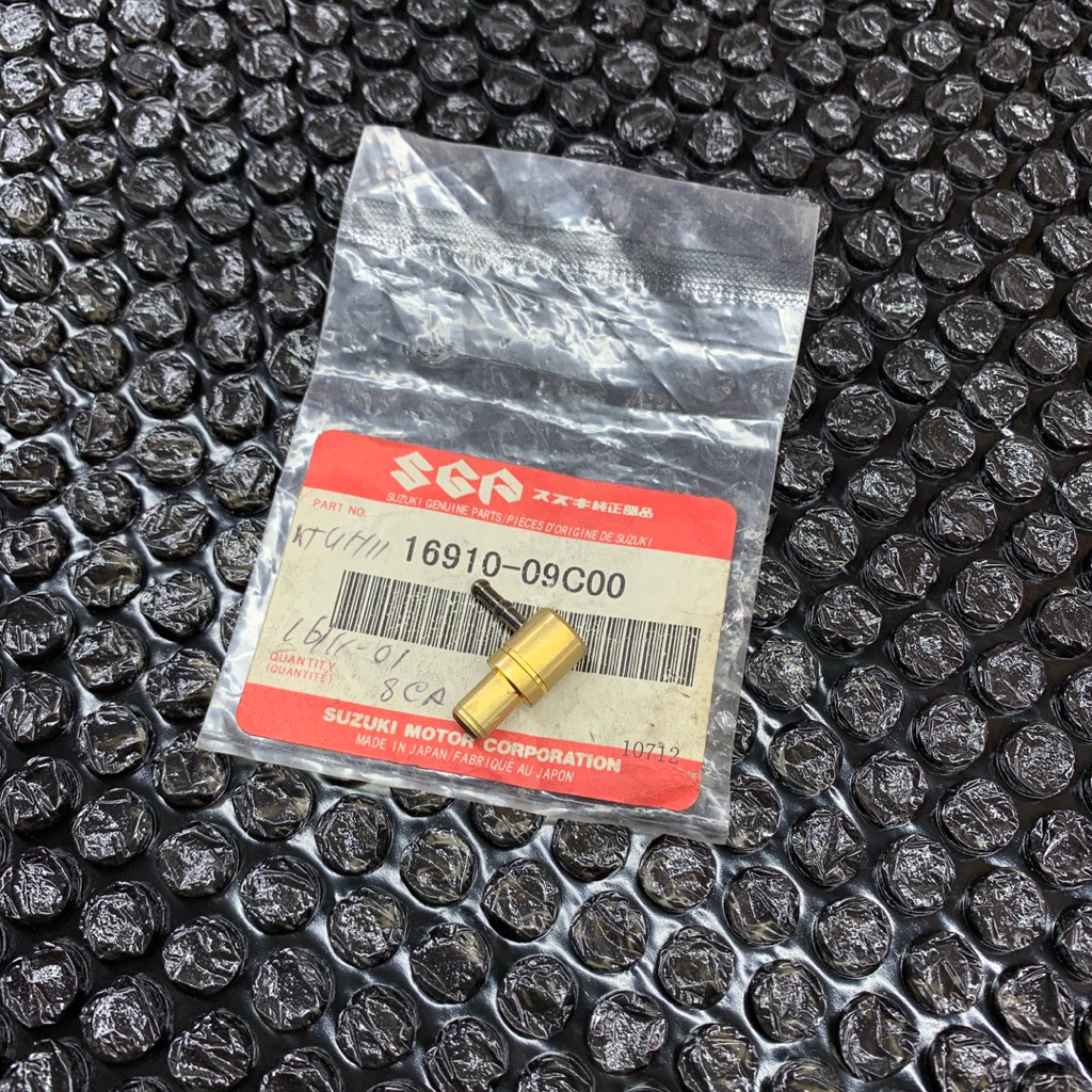 NEPEL KUNINGAN POMPA OLI SAMPING SUZUKI RC 100 TORNADO ORIGINAL SGP NOS SUZUKI GENUINE PARTS / SGP 1