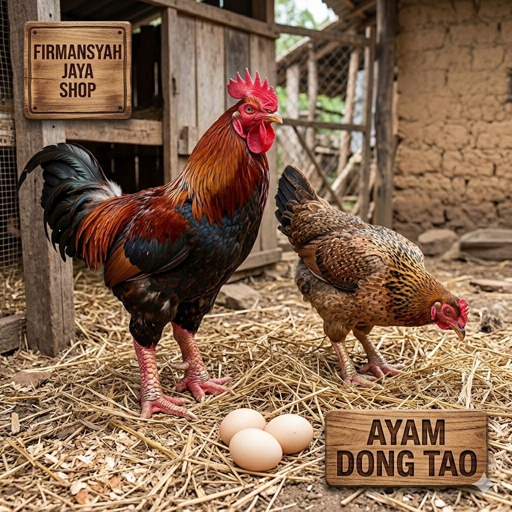 TELUR AYAM DONG TAO / KAKI GAJAH DARI VIETNAM untuk di tetaskan Firmansyah jaya shop
