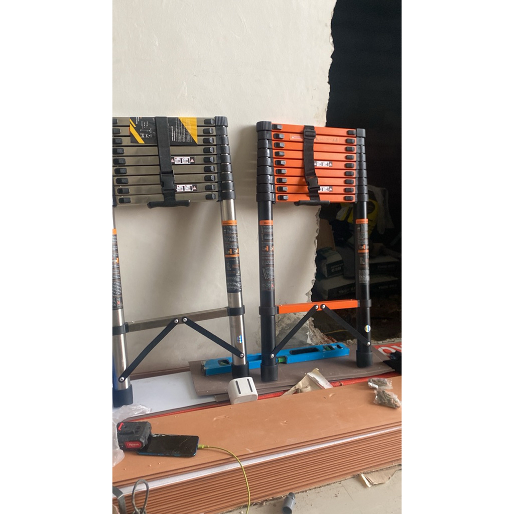 reaim tangga teleskop 3,9 M silver