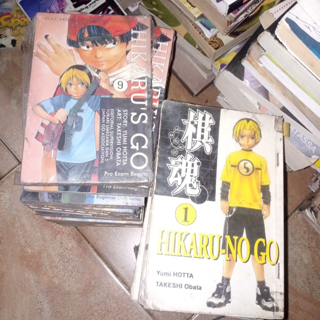 HIKARU'S GO/komik Elex media, Real comic