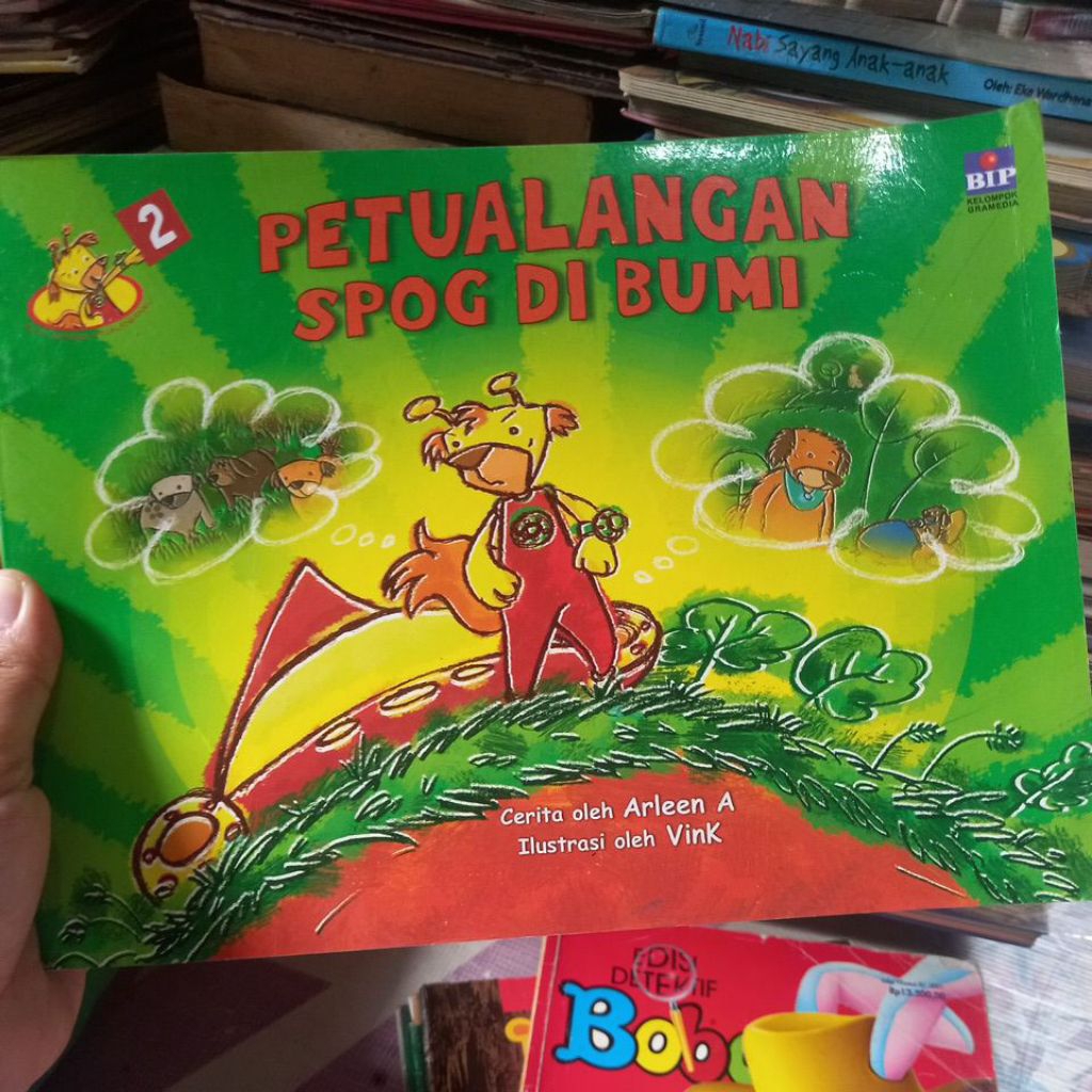 BIP PETUALANGAN SPOG DI BUMI Pilih sendiri Petualanganmu
