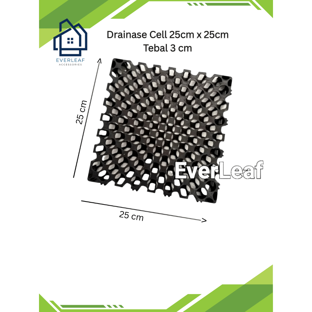 Everleaf Drainase Cell 25x25 cm Anti Genangan untuk Outdoor