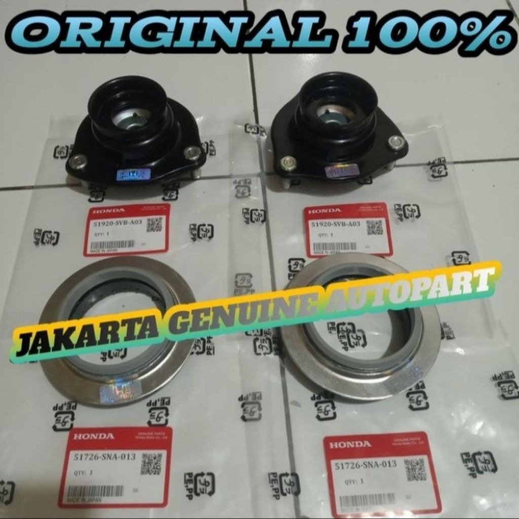 support shock depan + bearing support shock Honda Civic FD Civic FB original
