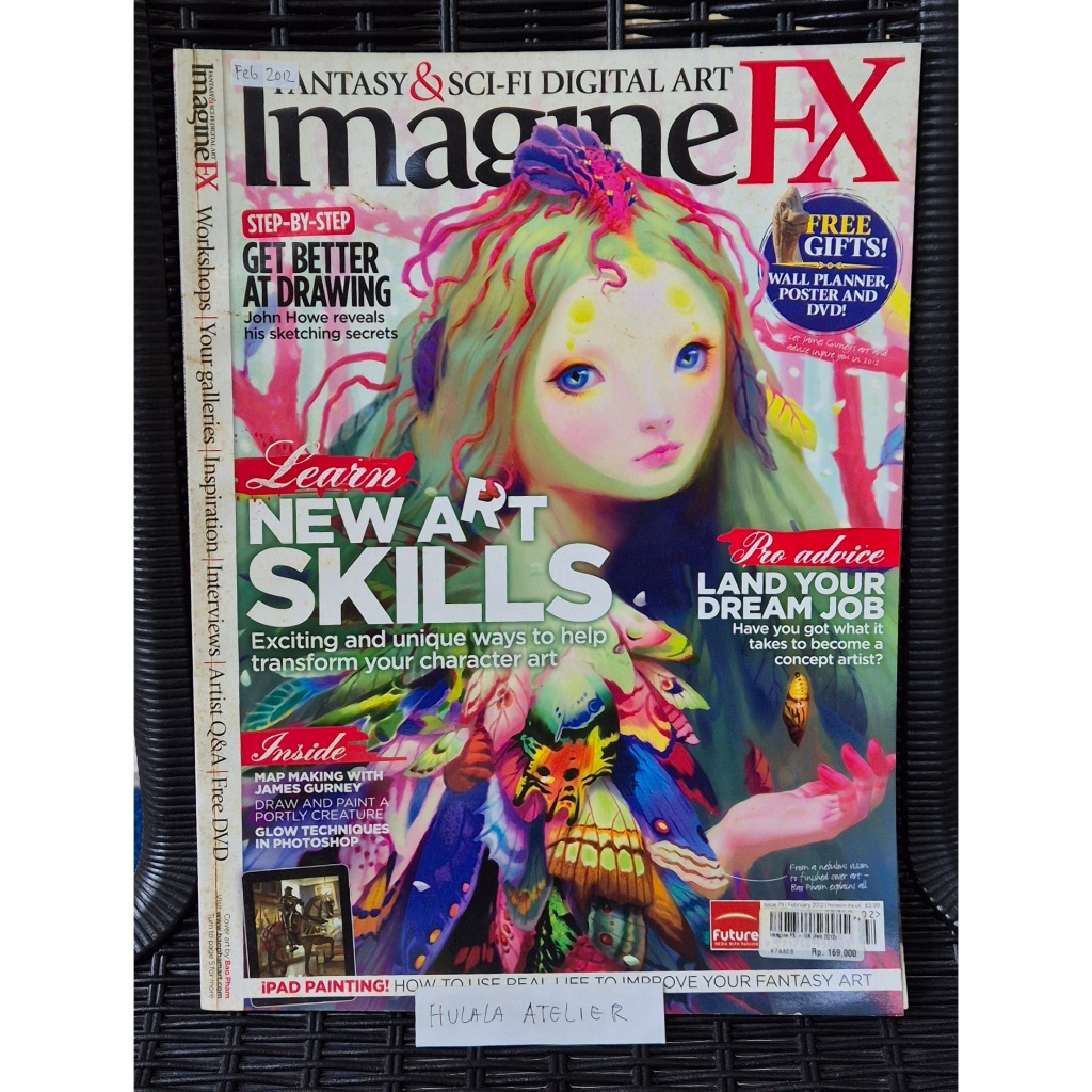 Majalah Imagine FX Import preloved february 2012