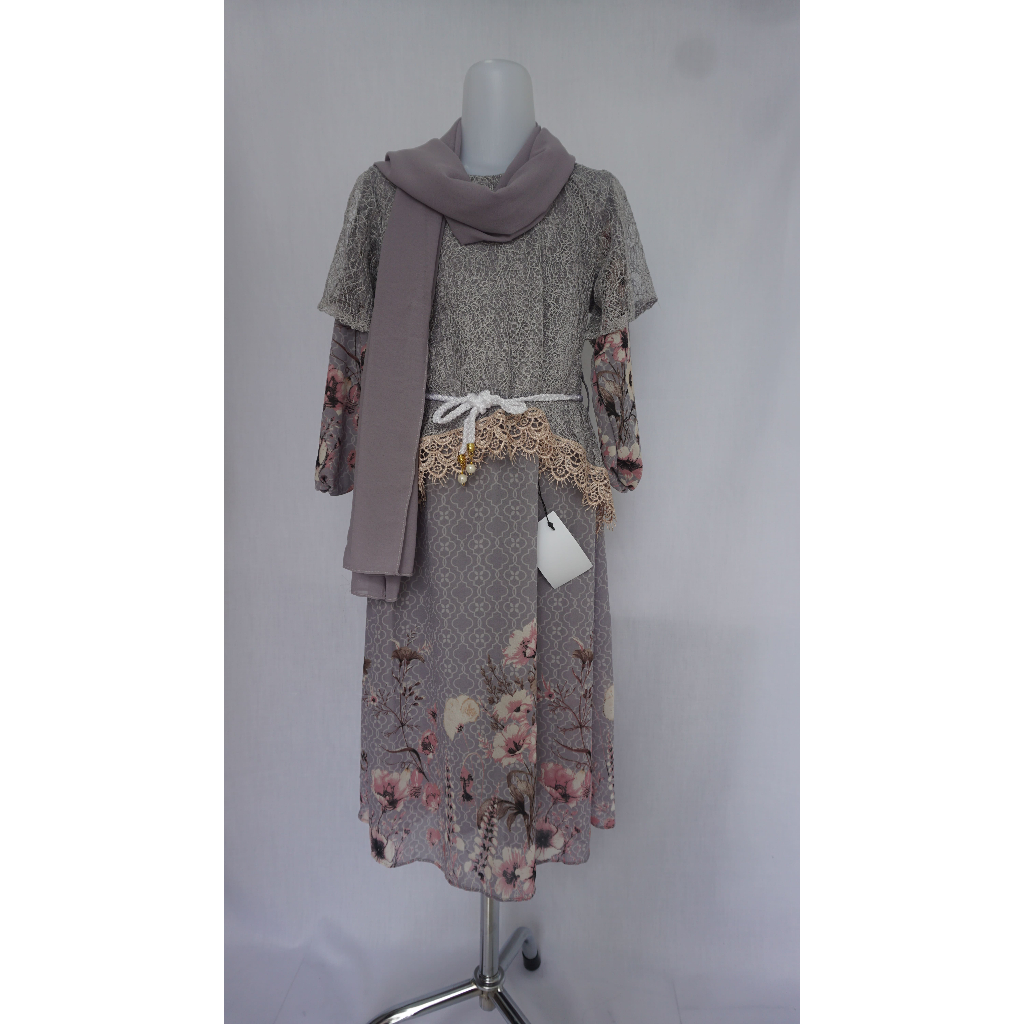 Zahra Embroidery Dress Gamis Anak