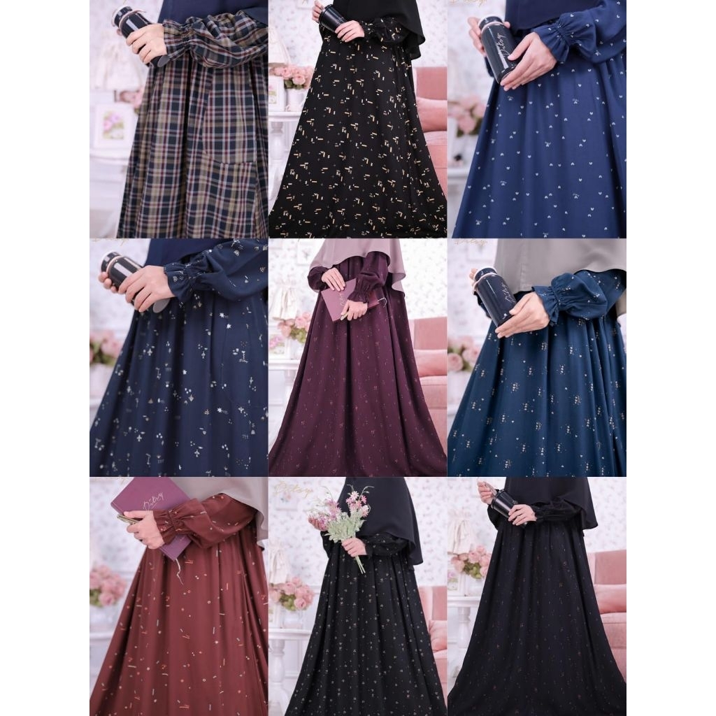 2026 DITSY REJECT SALE, DITSY MOTIF BEST SELLER DISINI, MOTIF UNIK DITSY, DULCIE BLACK L, SUNNILA CO