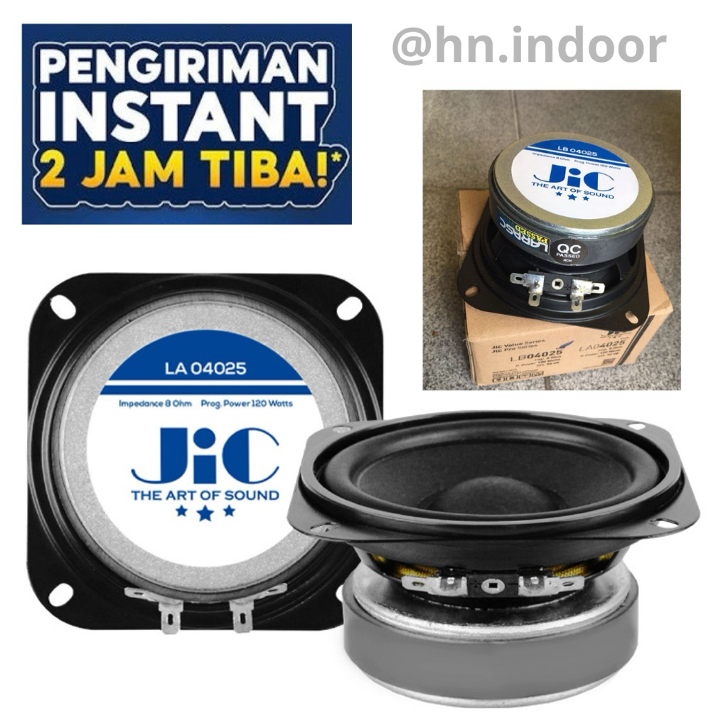 Speaker JIC LB 04025 4 INCH High Middle Original Speaker 4 Inch