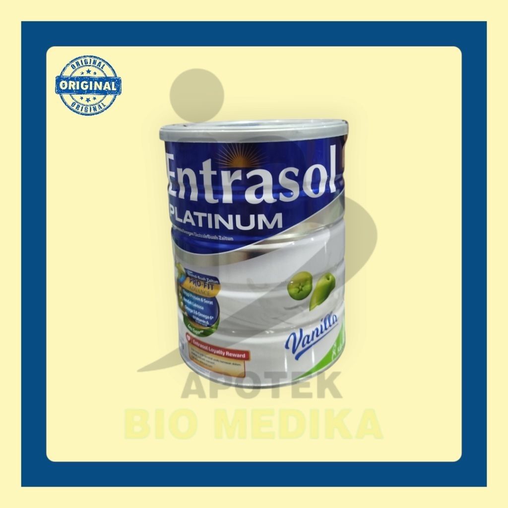 ENTRASOL PLATINUM SUSU LANSIA 800GR