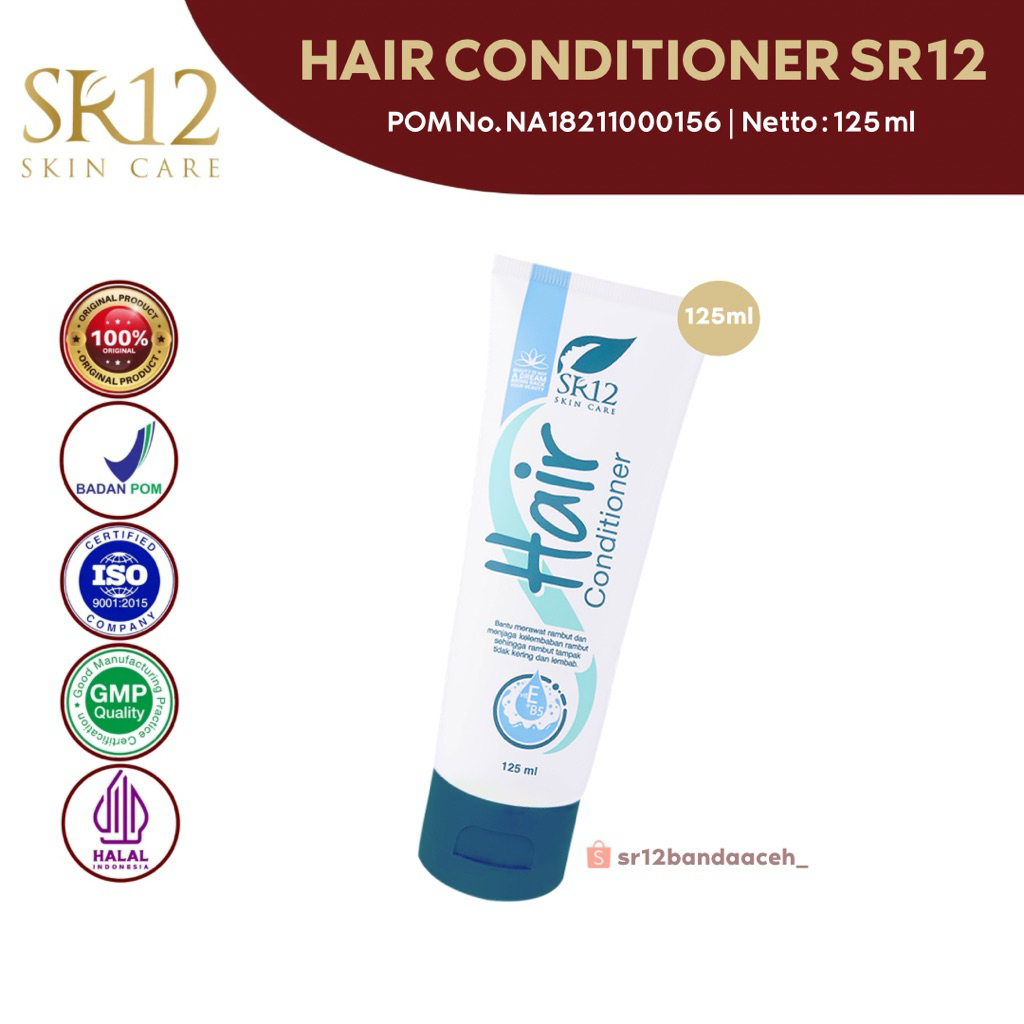 HAIR CONDITIONER SR12 | HAIR CARE | SOLUSI MASALAH RAMBUT | RAMBUT RONTOK | RAMBUT BERKETOMBE