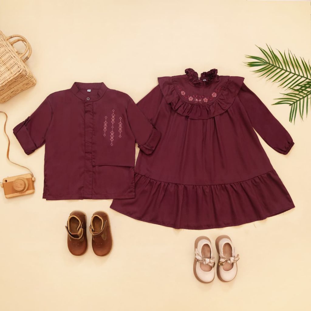 1-10T(Couple Anak) TUNIK KOKO AFNAN