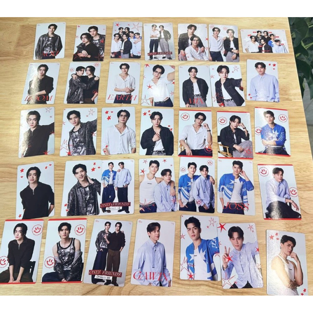 [OFFICIAL] SET Secret Card OFDO ofdo card only firends dream on JossGawin Joss Gawin AouBoom Aou Boo