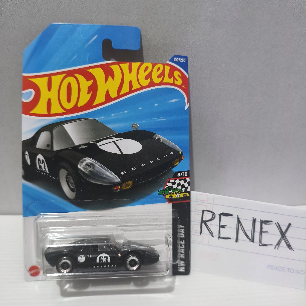 Hot Wheels Porsche 904 Carrera GTS Hitam