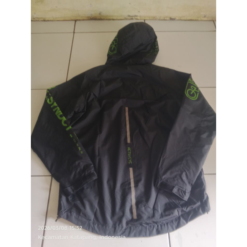 jaket bloods actv reg jacket outdoor cyc steady 03 black original