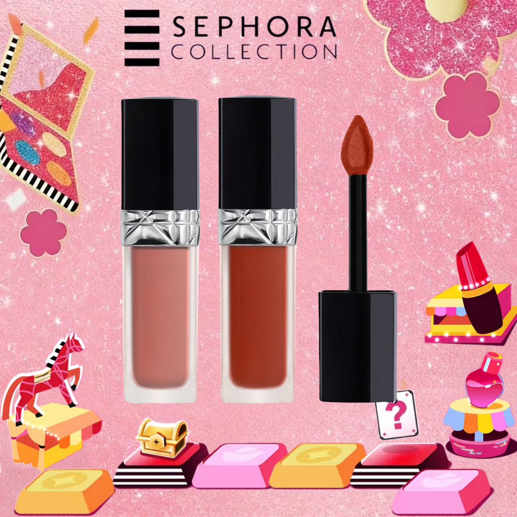 {100%ORIGINAL} Dior Lipstick Liquid Matte/Dior Forever Lip Liquid Matte /Rouge Dior Lip Matte 6ml