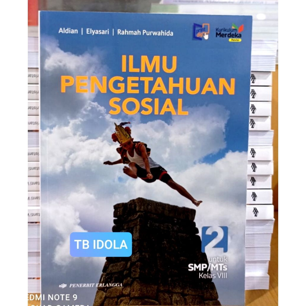 Buku IPS Kelas 8 SMP VIII Kurikulum Merdeka Rev Erlangga