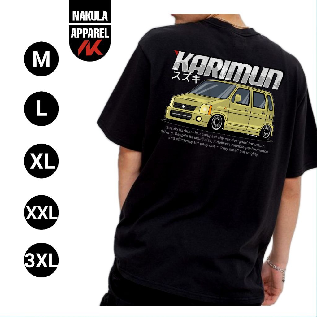 kaos mobil Suzuki Karimun kotak kaos mobil karko