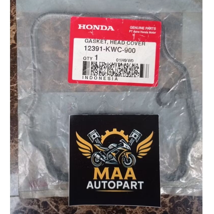 Paking Perpak Gasket Head Cover Honda CS1 12391KWC900 Asli