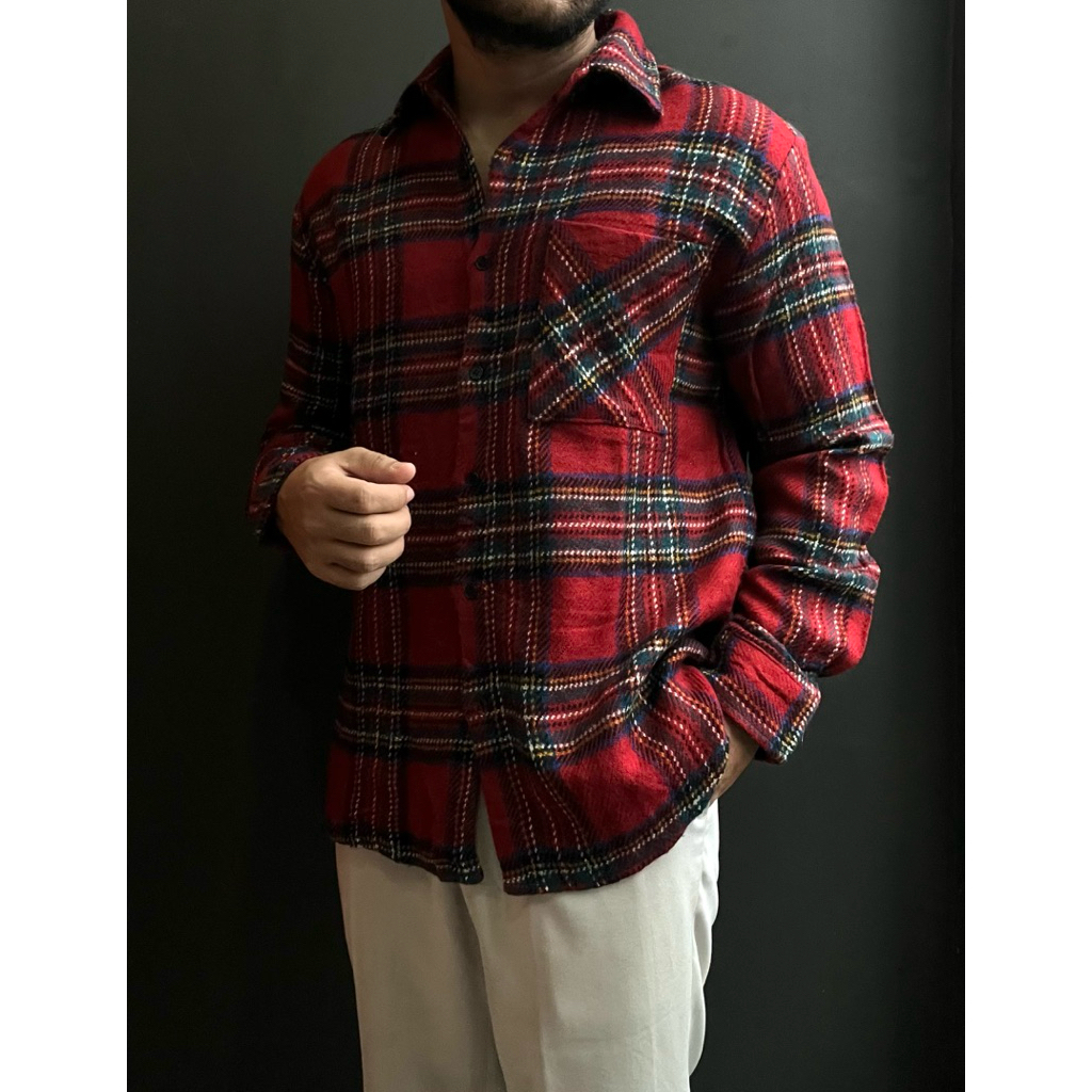 Wool Overshirt Tebal Berat by The xxxy