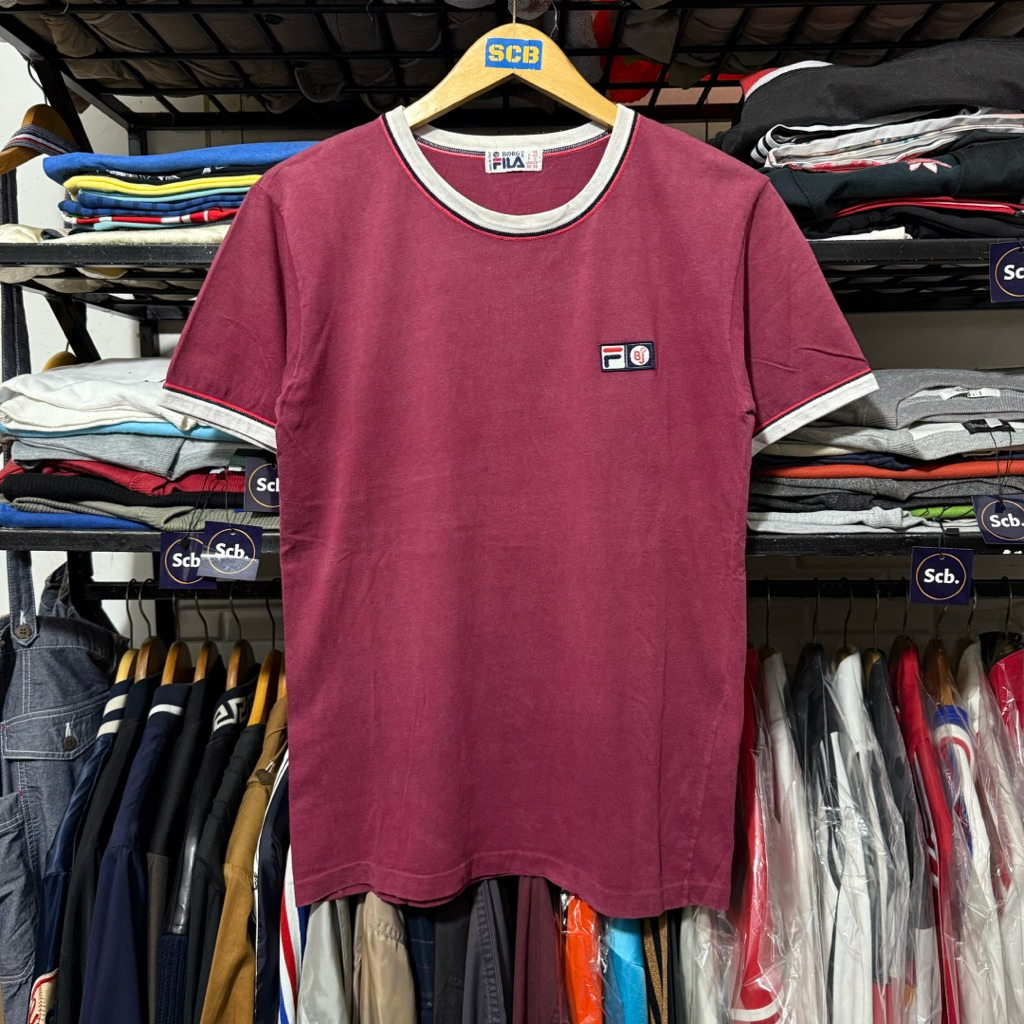 Vintage fila bjorn borg ringer tshirt kaos