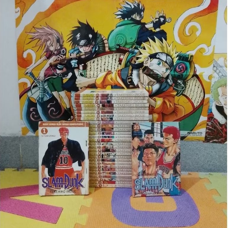 komik full set tamat Slam dunk