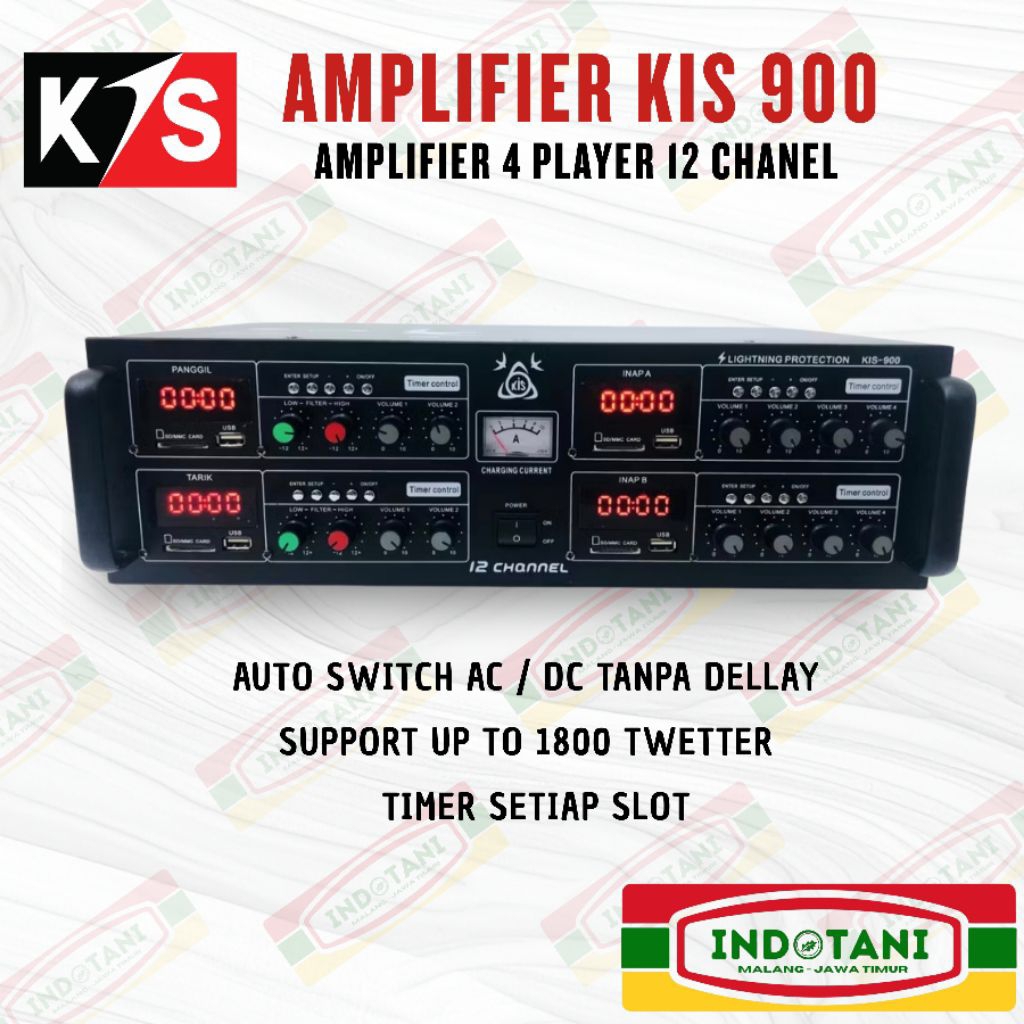 AMPLIFIER KIS 900 / AMPLI PEMANGGIL WALET / AMPLIFIER UNTUK BURUNG WALET