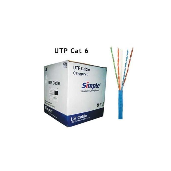 Kabel utp cat 6 LS Blue