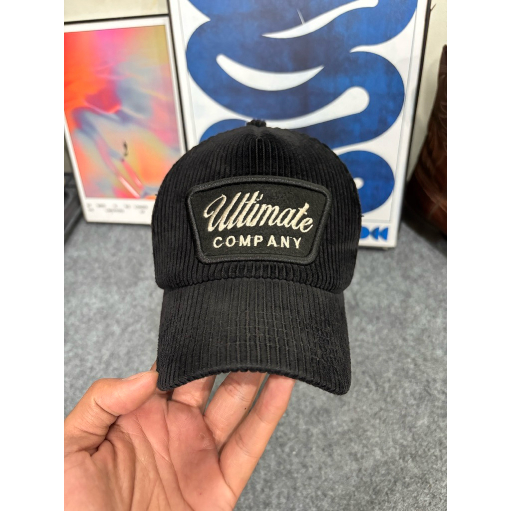 Topi Trucker Corduroy Lidah Pendek