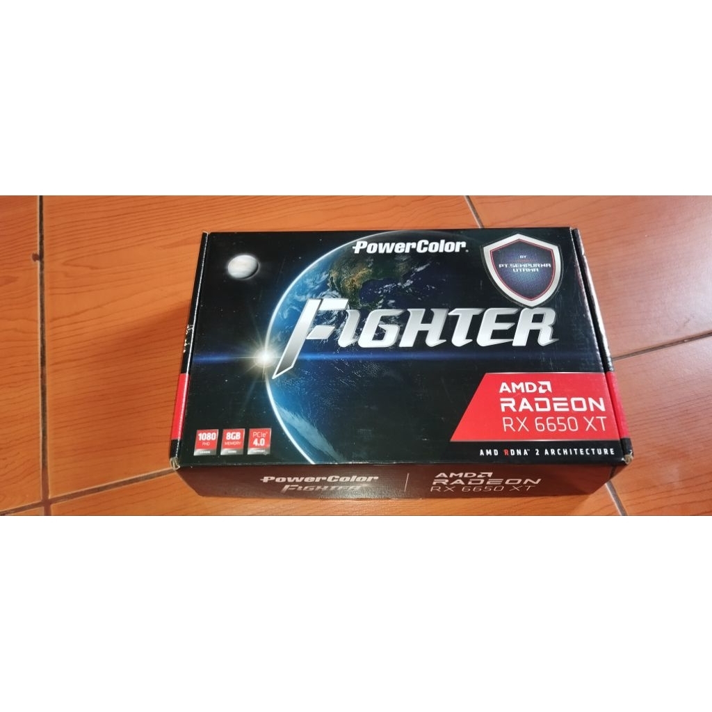 Amd Rx6650xt 8GB DDR6 PowerColor