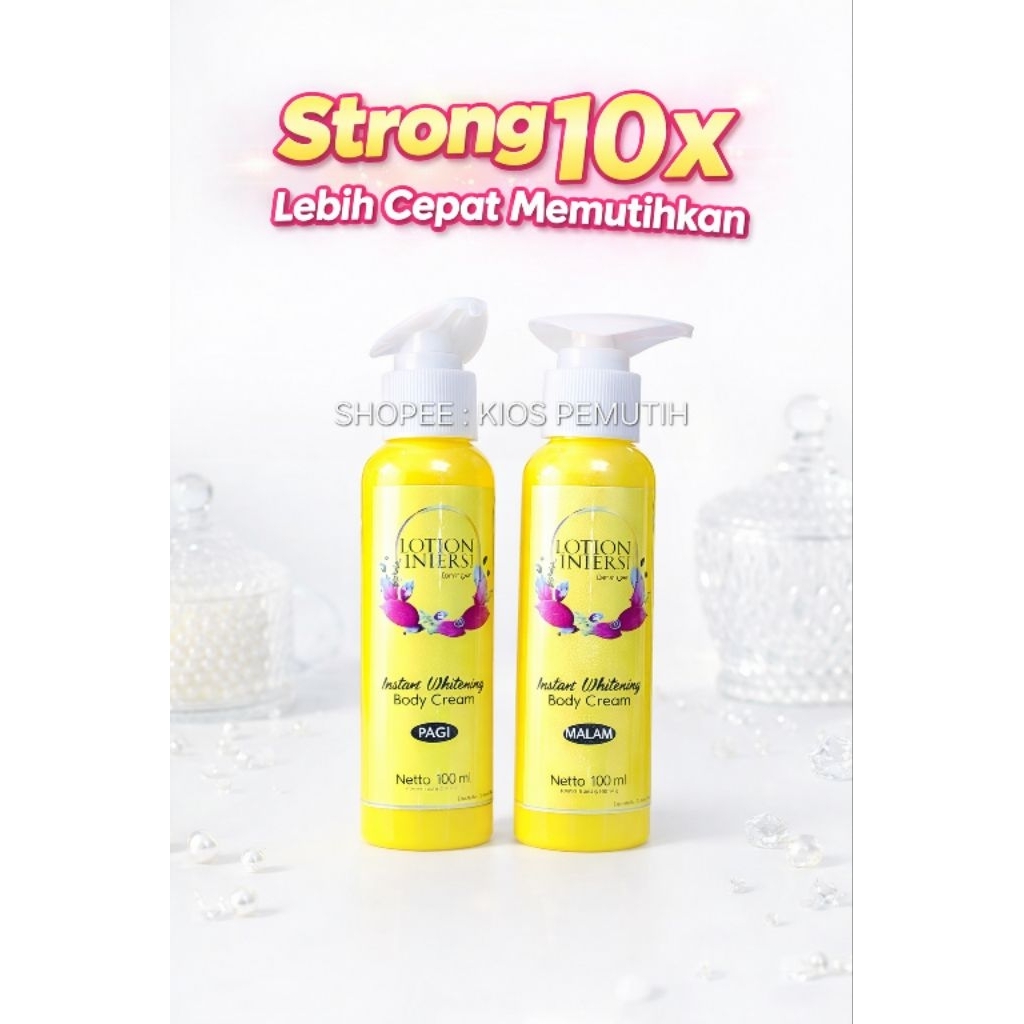(ECER MALAM) LOTION INJEKSI 3000GS STRONG 10X CEPAT MEMUTIHKAN