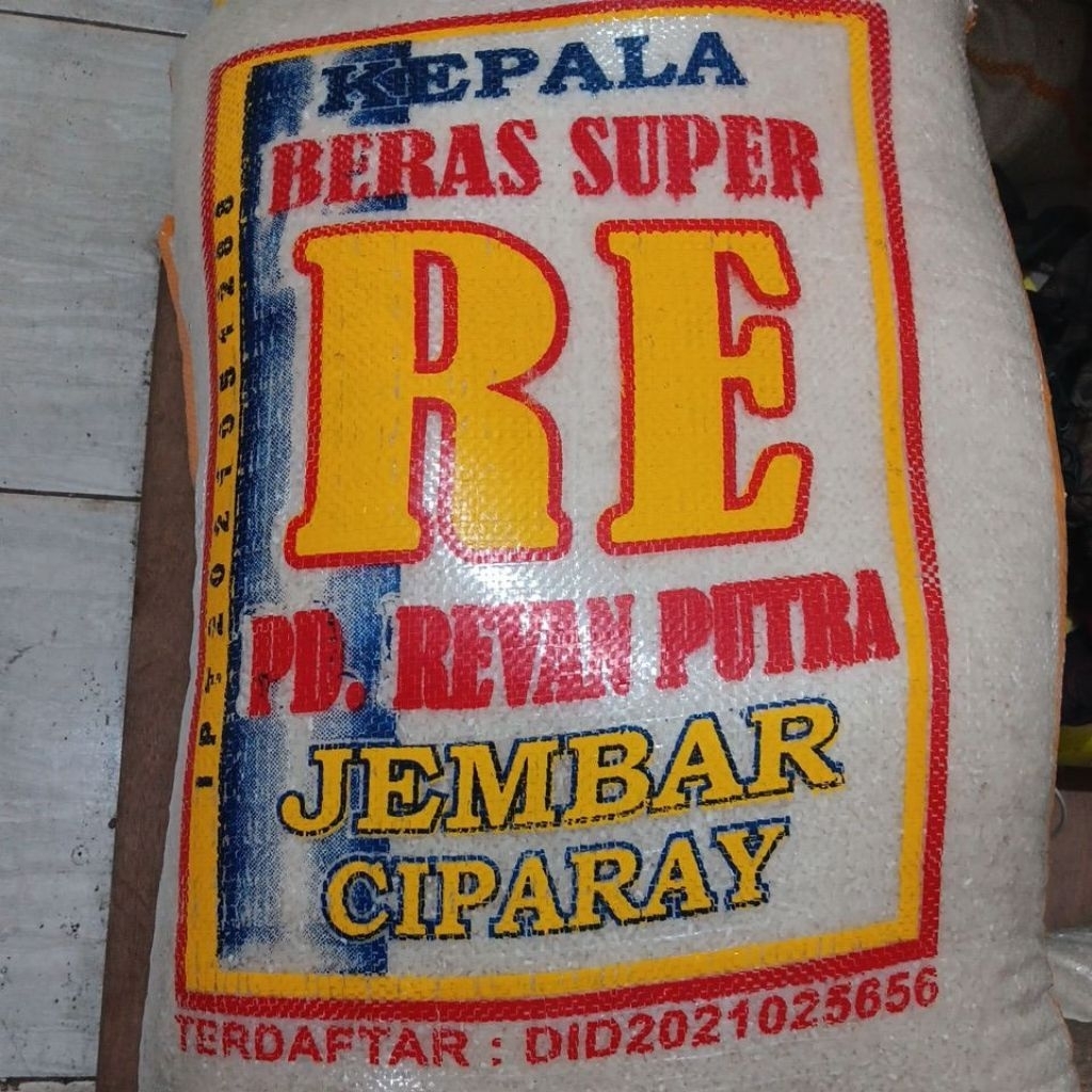 Beras 25 Kg pulen Jembar Ciparay || Kepala Beras Super RE