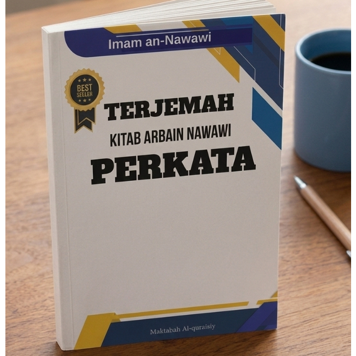 Buku Terjemah Kitab Arbain Nawawi Per Kata & Kesimpulan | Hadits Pilihan Imam Nawawi | Best Seller