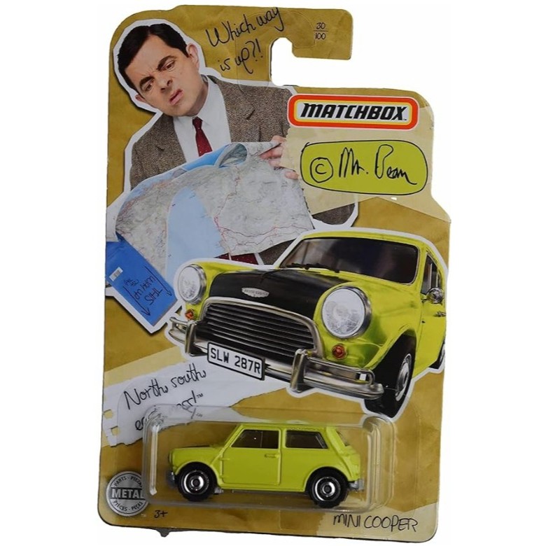Matchbox Mini Cooper Mr Bean