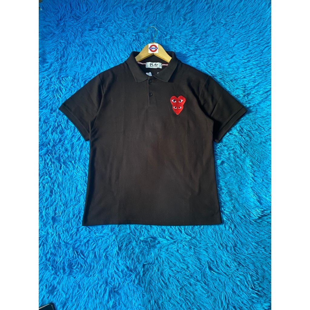 polo second play cdg comme des garcons
