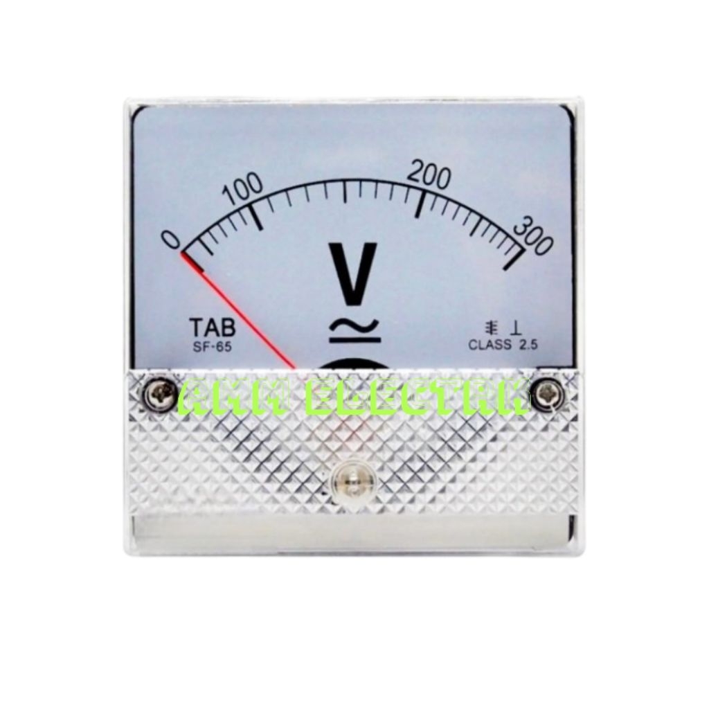 Volt Meter Analog CR-65 AC / DC 15V.30V.50V.150V.300V.500V Analog VoltMeter