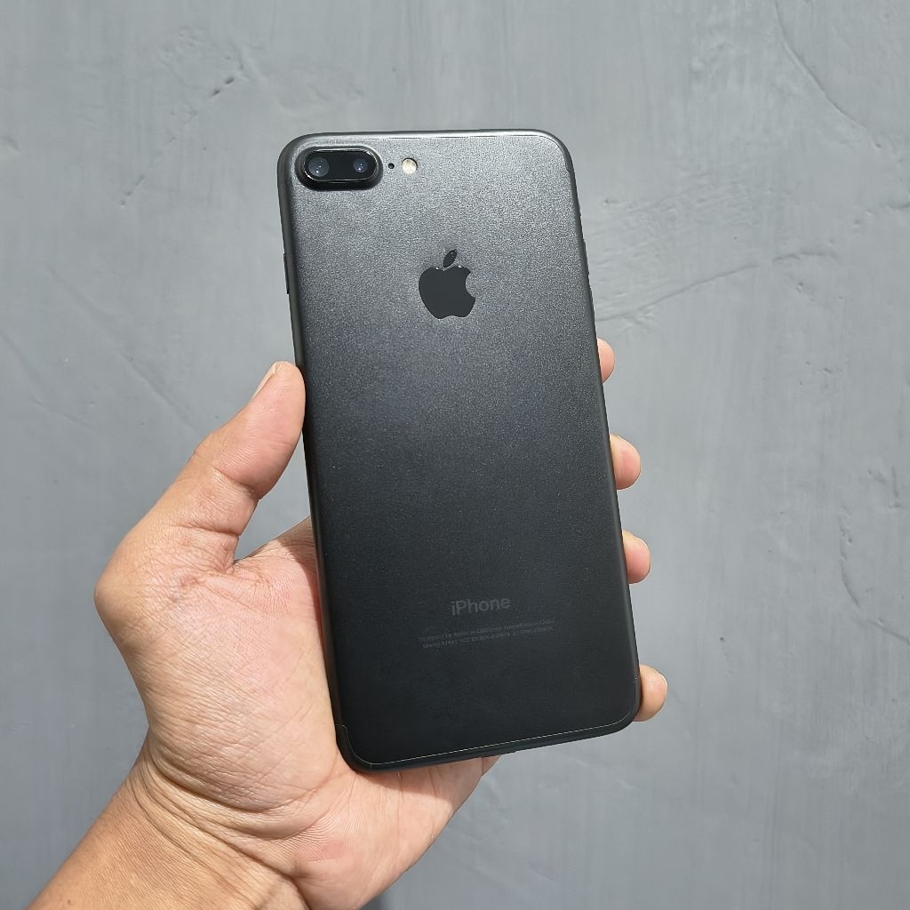 iPhone 7 Plus 256GB Black Second Ex Inter Terdaftar Database Ceir