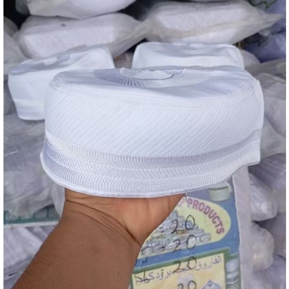 Peci Bugis Original Alfaruq impor  Banglades kopyah Bugis Songkok Bugis kopyah haji Songkok Putih Bu