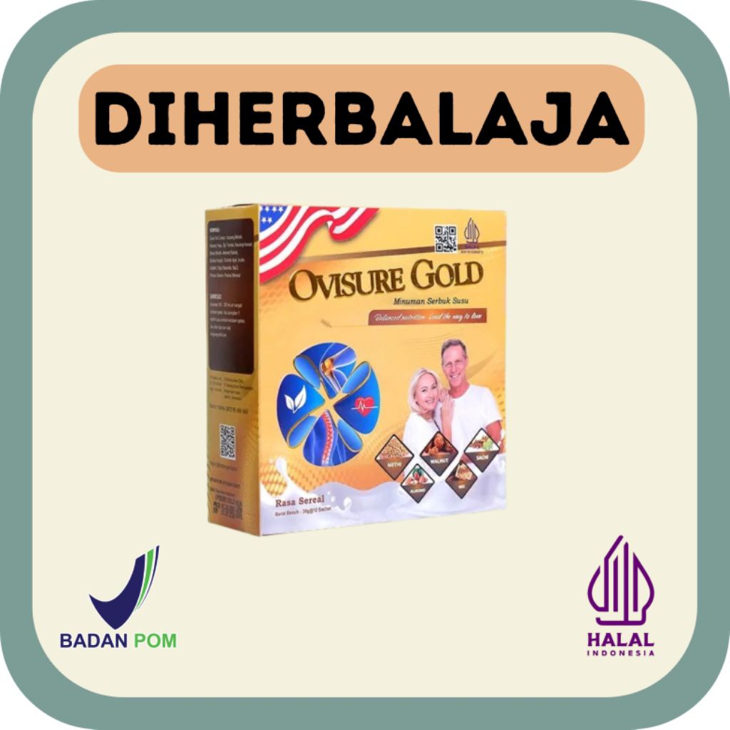 Ovisure Gold Susu Vitamin Tulang Sendi Atasi Tulang Keropos