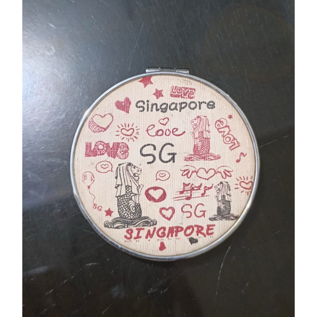 SOUVENIR OLEH OLEH AUSTRALIA SINGAPORE THAILAND KACA MAKEUP