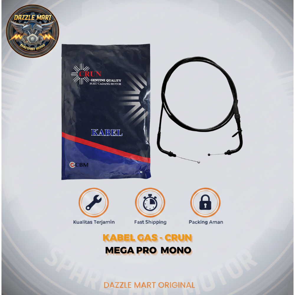 KABEL GAS MEGA PRO  MONO - CRUN