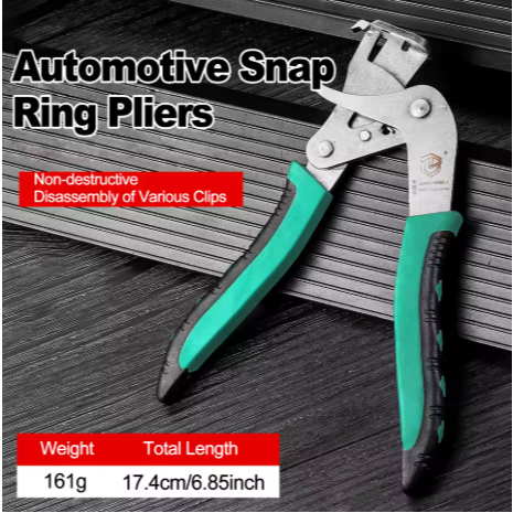 AG Car Clip Pliers Disassembly Tools Grooved Automatic Pliers Radial Style Jaw For Automotive Disass
