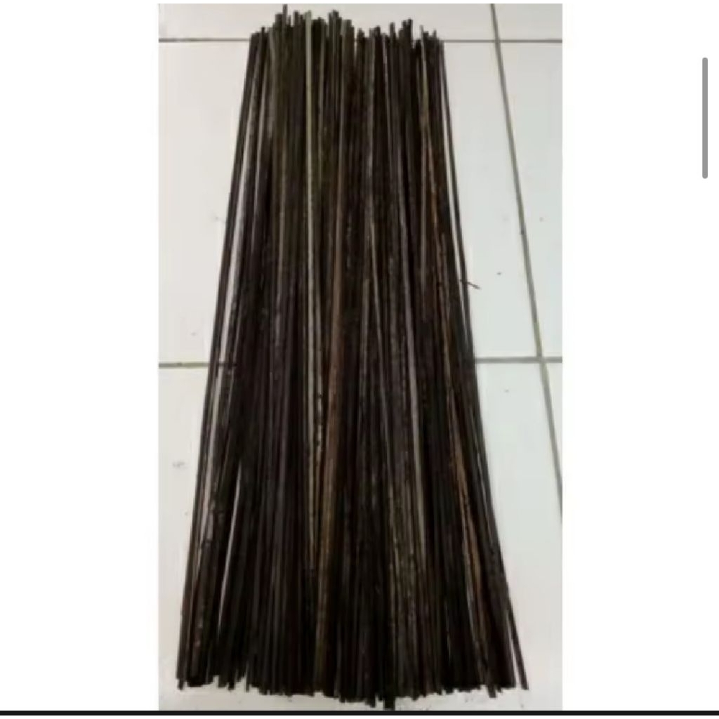 Batang harupqt lidi ijuk pohon aren hitam per 30 batang panjang 40 cm