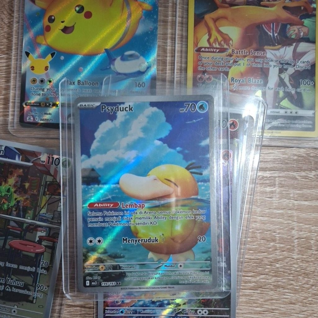Kartu Pokemon Psyduck AR 199/193