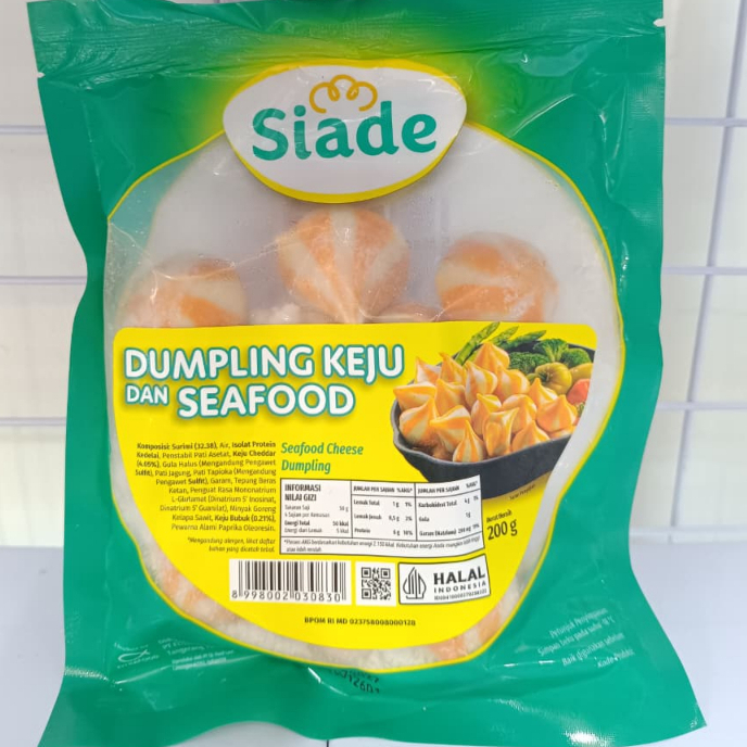 Siaide Dumpling Keju & Seafood 200g