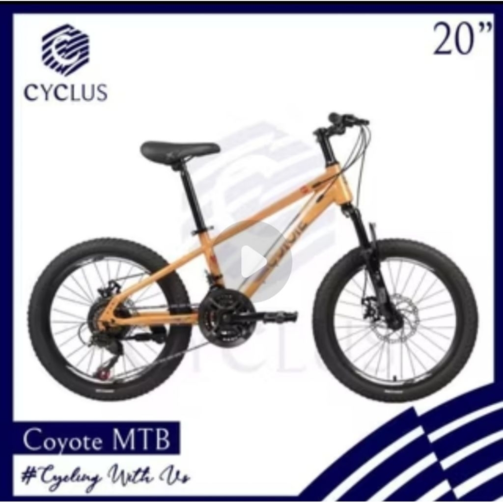 sepeda uk 20, mtb axxil dan mtb tango junior dan new phoenix dan coyote