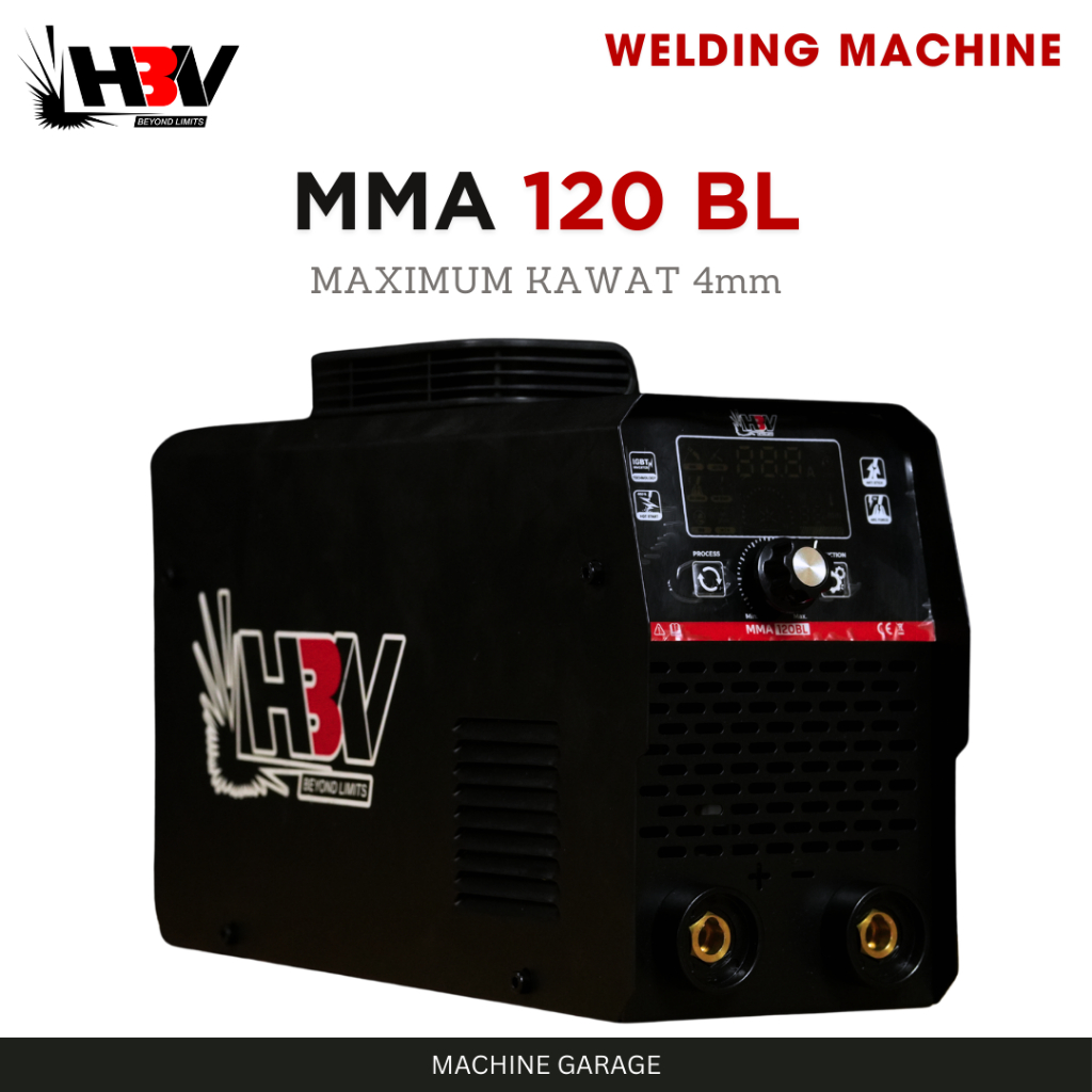 Mesin Las MMA 120 BL HBV stick welding machine
