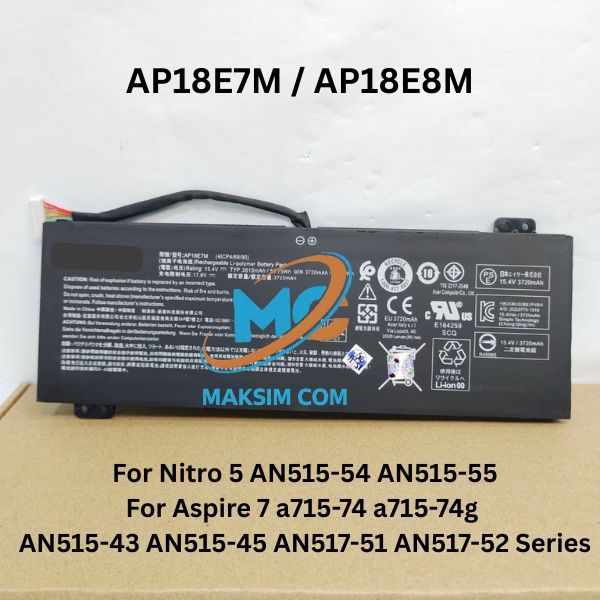 Batre Baterai Laptop Acer Nitro 5 AN515-55 AN515-58 AN515-57 AN517-51 AN515-53 -MN