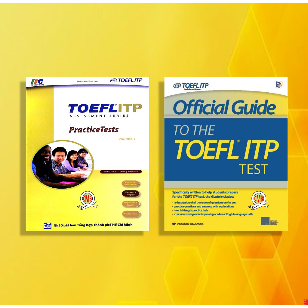 [Penerbit Erlagga] TOEFL ITP PRACTICE TEST & OFFICIAL GUIDE TO THE TOEFL ITP TEST