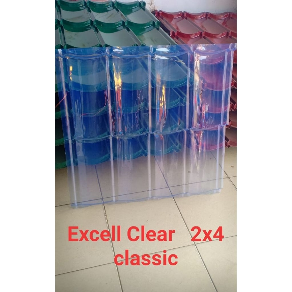 Genteng Multiroof 2x4 Bening/Transparan