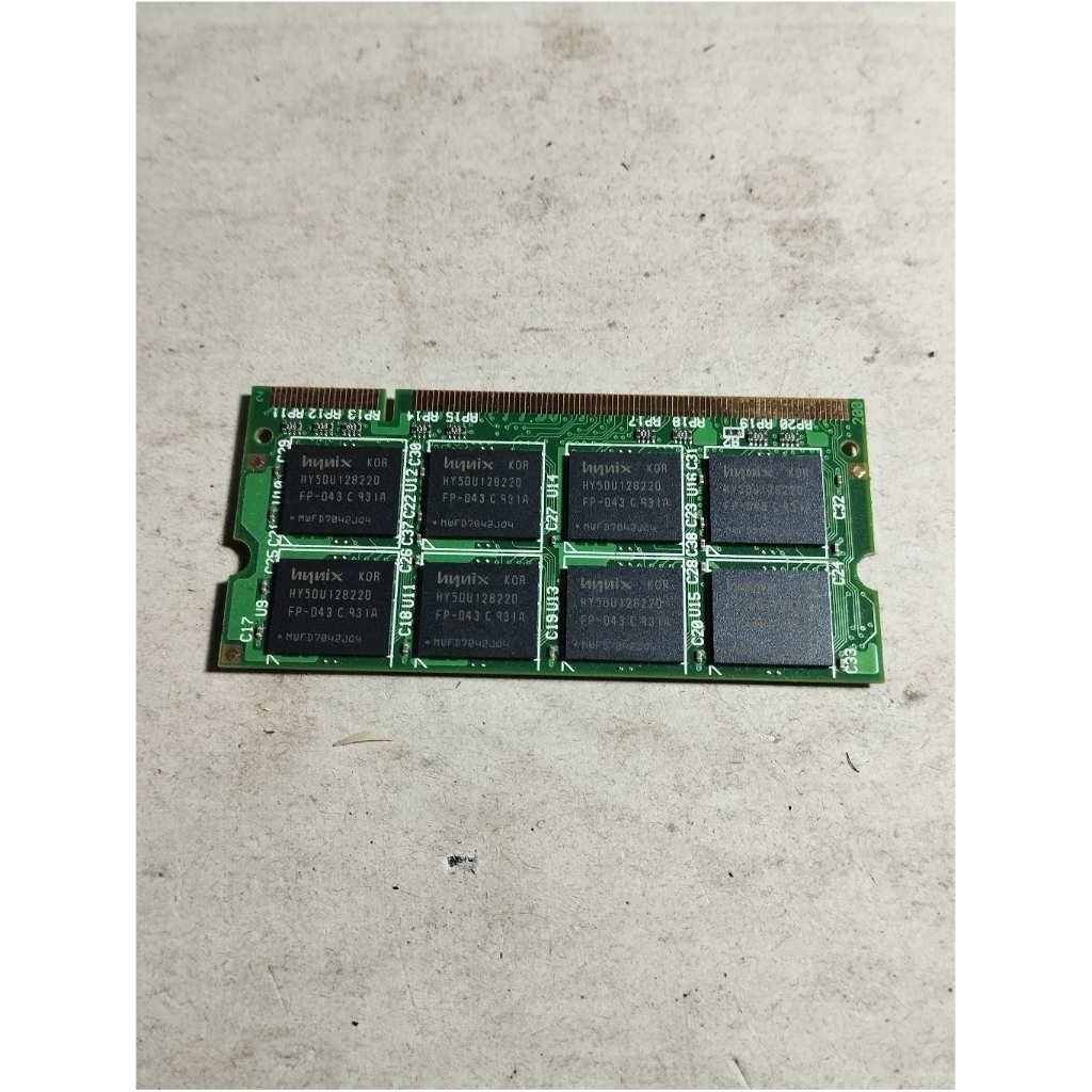 ram 1gb ddr2 pc2700 Sodimm transcend