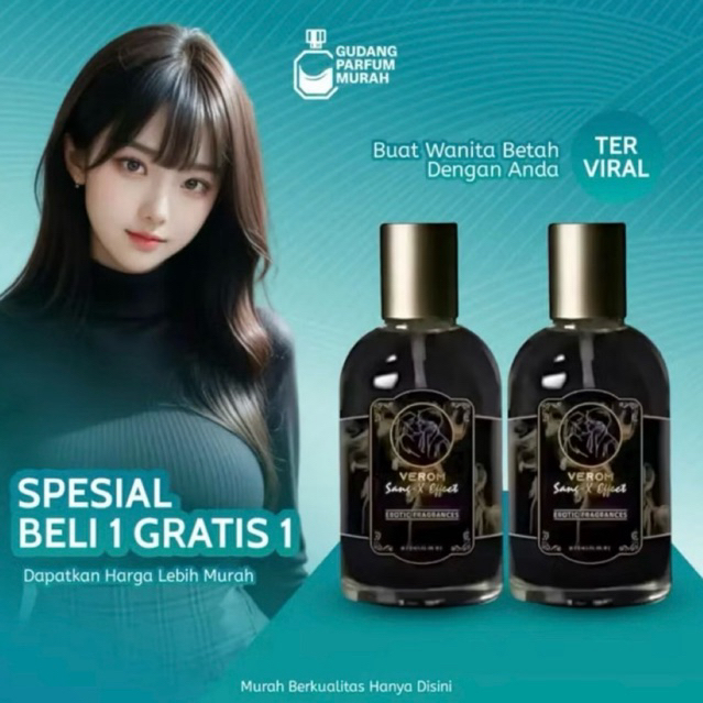 BUY 1 GET 1 Parfum Pria Verom Sangx Eau De Parfume Pemikat Wanita Wangi Tahan Lama